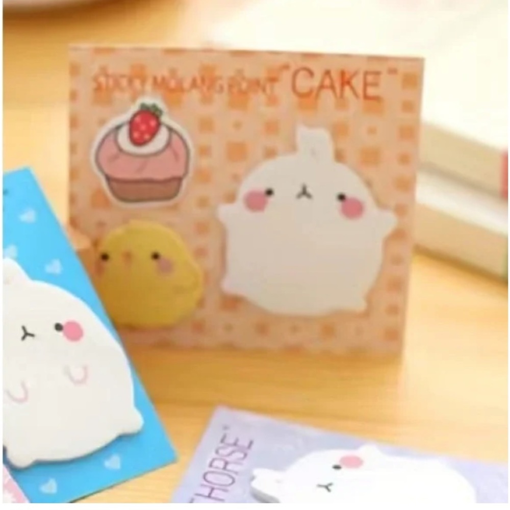 ❗️Kawaii Little Fat Rabbit Post It Sticky Notes - Picture 4 of 4